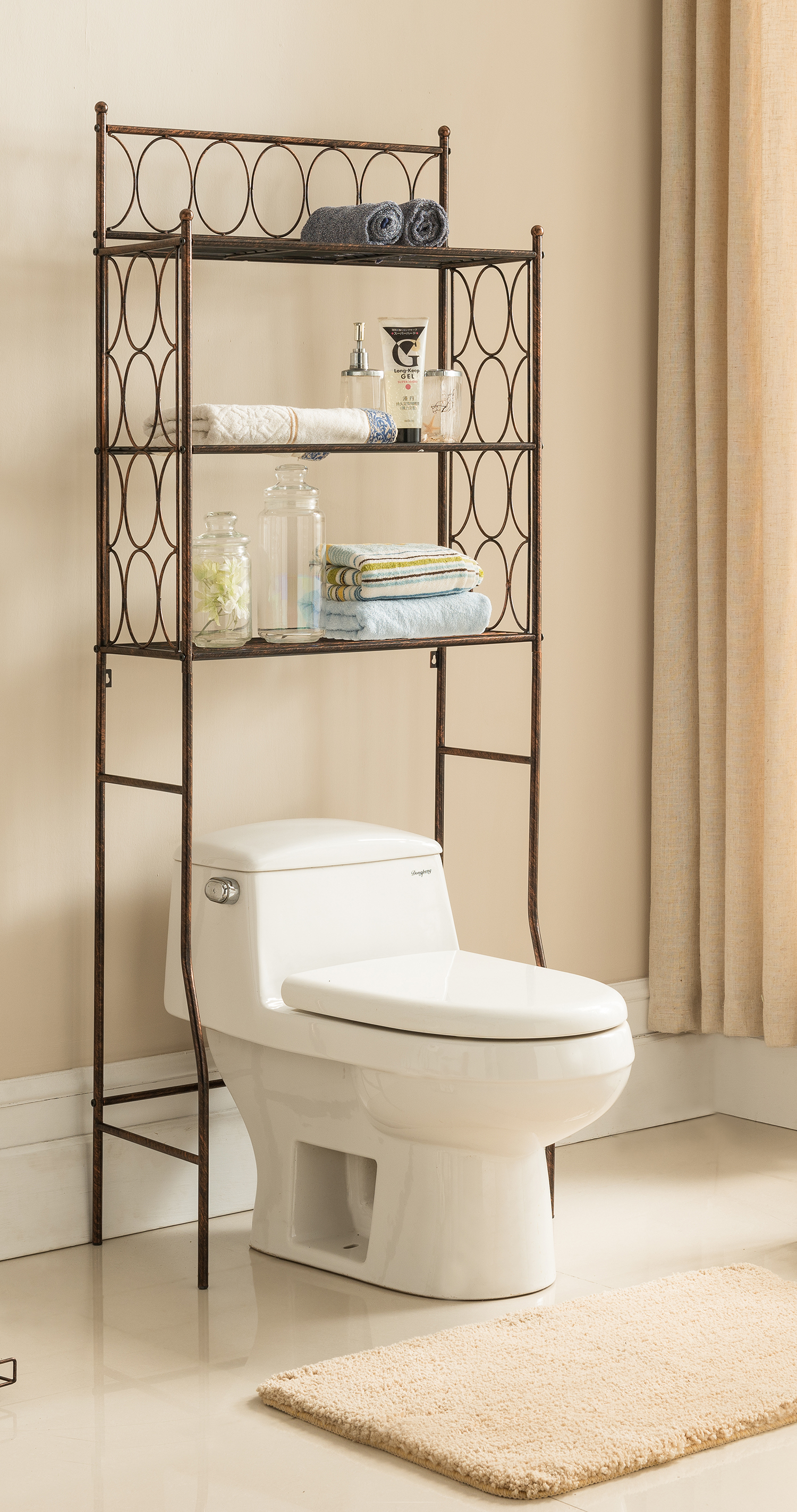 Bauman Over-the-Toilet Bathroom Rack – 2kfurniture